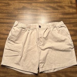 Men’s khaki shorts. Chubbies brand. XXLarge